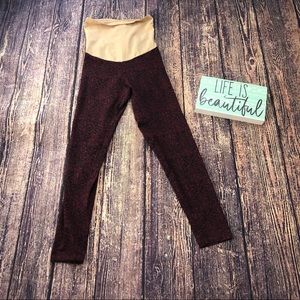 🌀Motherhood Maternity | Full Band Red Leggings